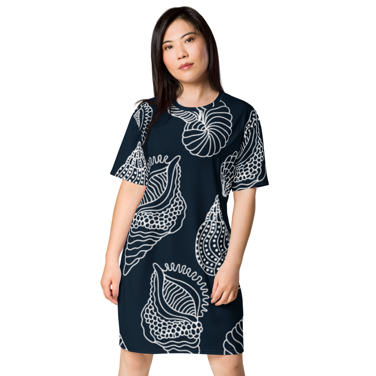 Premium T-Shirt Dress - Shells