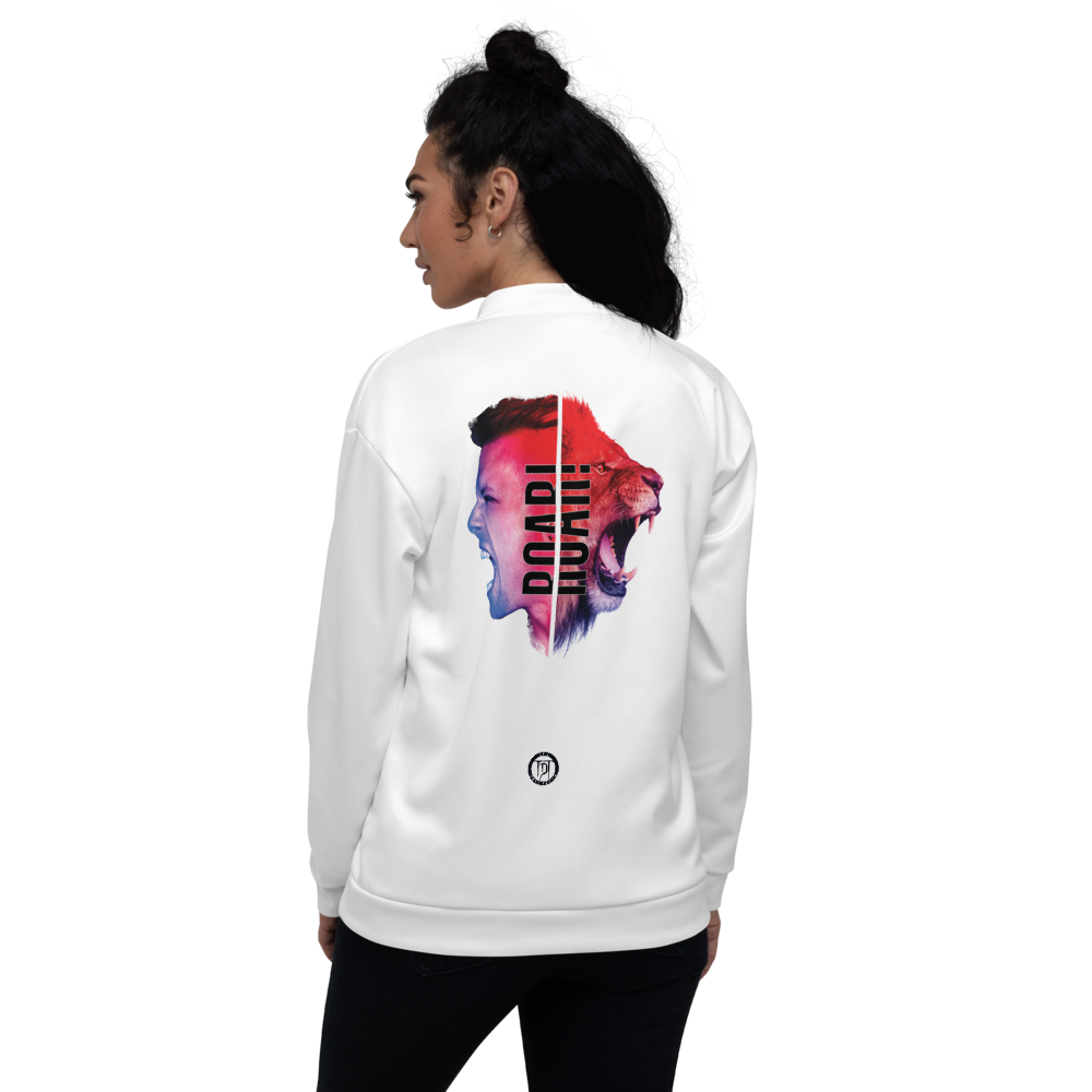 Bomberjacke Damen - When You Roar, Weiss