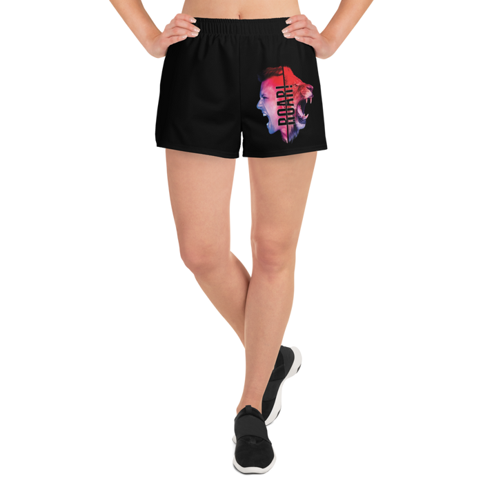 Kurze Hose Damen - When You Roar, Schwarz