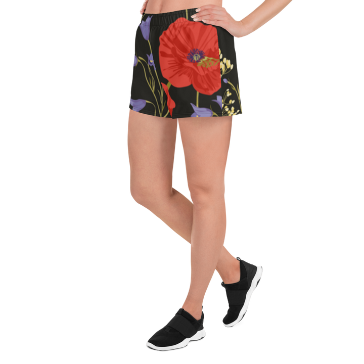 Women's Shorts - Poppies