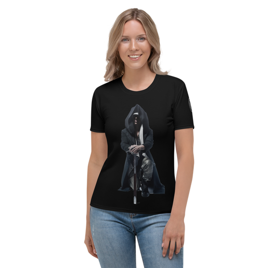 T-shirt Premium Damer - The Dark Tenor Knees, Masked Series, Sort
