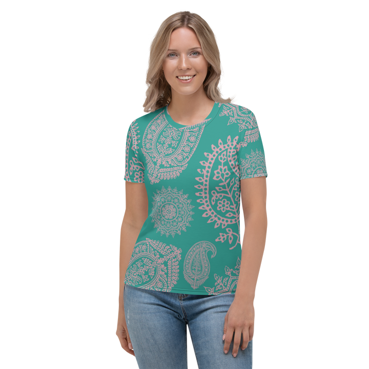 Premium T-Shirt Damen - Azur