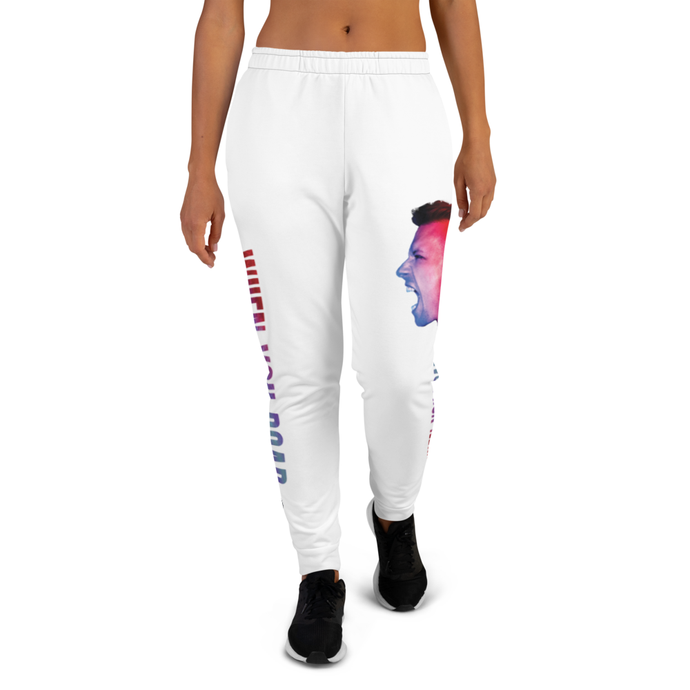 Jogginghose Damen - When You Roar, Weiss