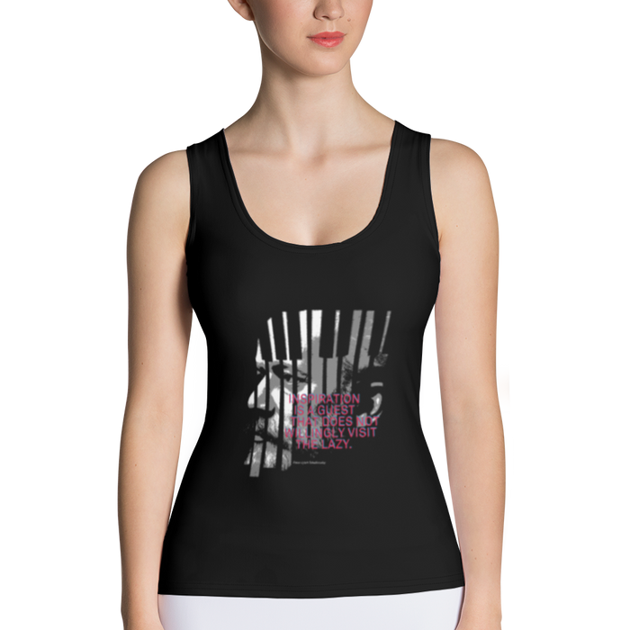 Premium Tank-Top Damen - Tschaikowsky Zitat