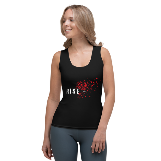 Premium tank top women - Rise, Red Raven