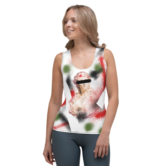 Premium tanktop kvinder - Til det ukendte, Graffiti