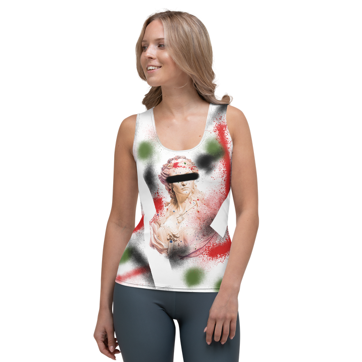 Premium Tank-Top Damen - To the Unknown, Graffiti
