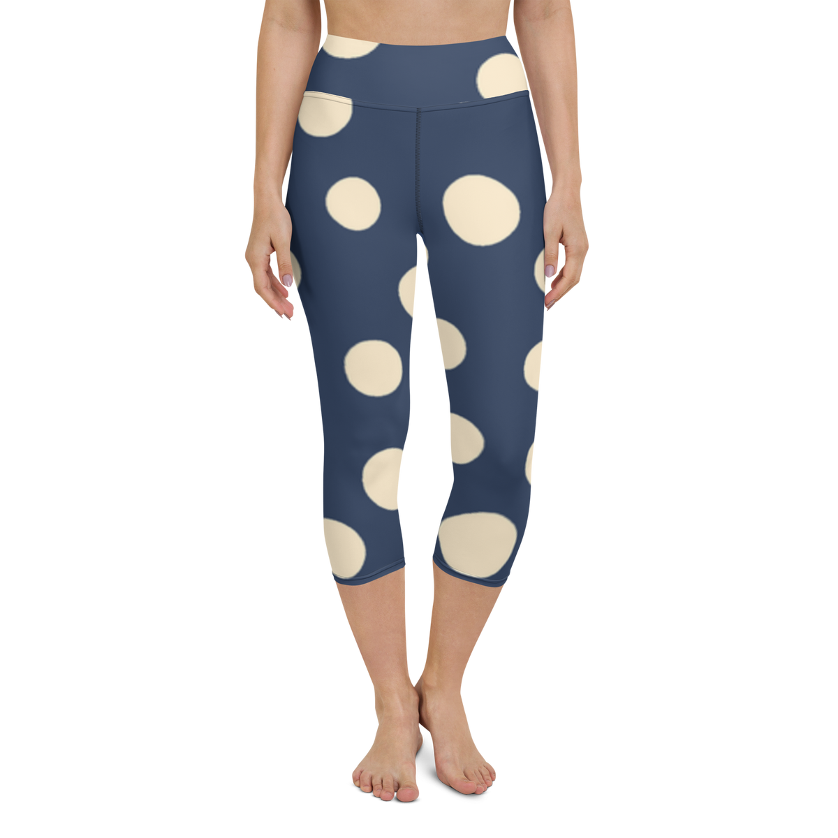 Capri-Leggings - Dots