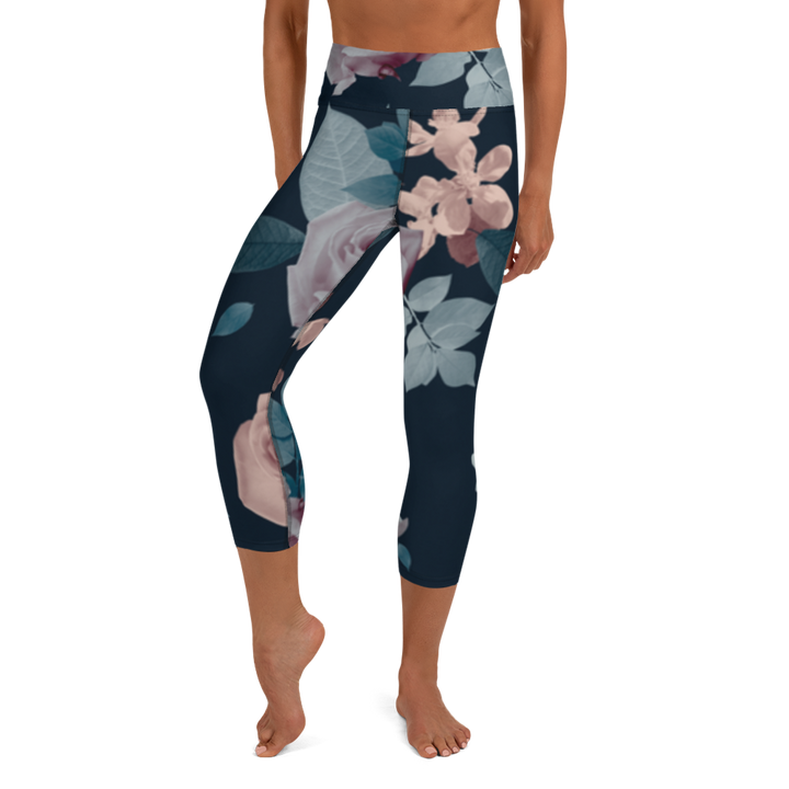 Capri-Leggings - Vintage Roses