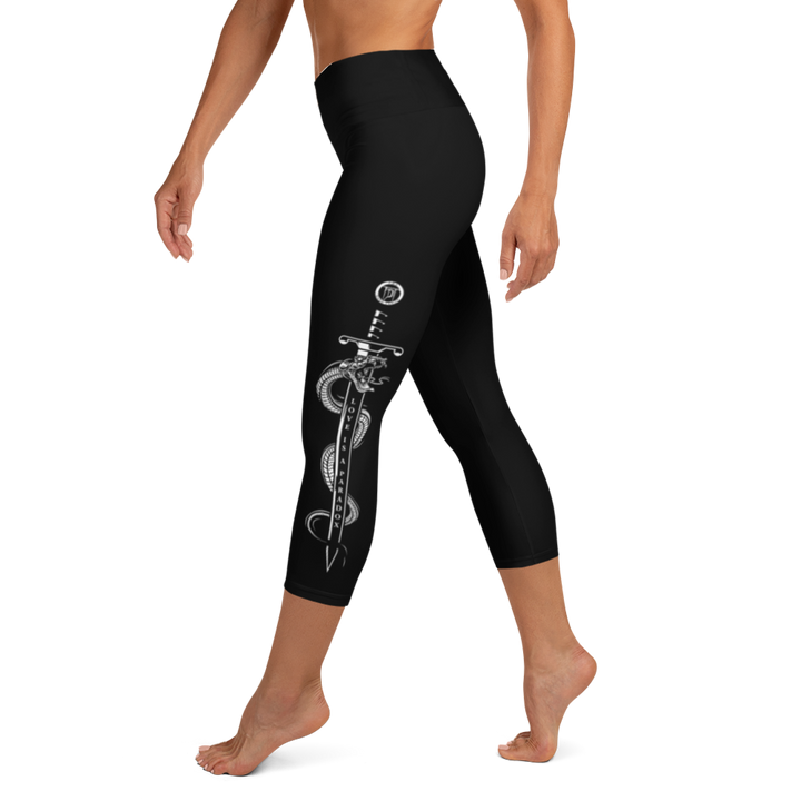 Capri Leggings - Paradox, Snake & Sword