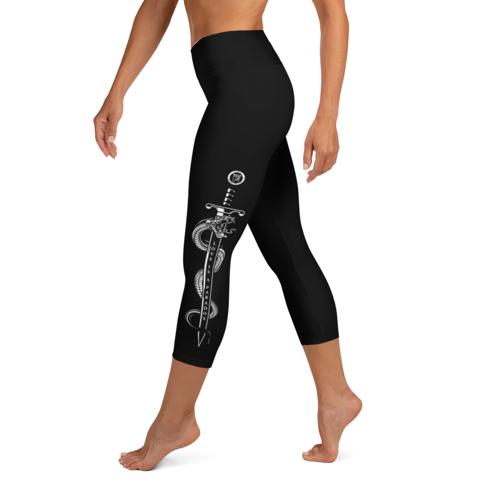 Capri-Leggings - Paradox, Snake & Sword
