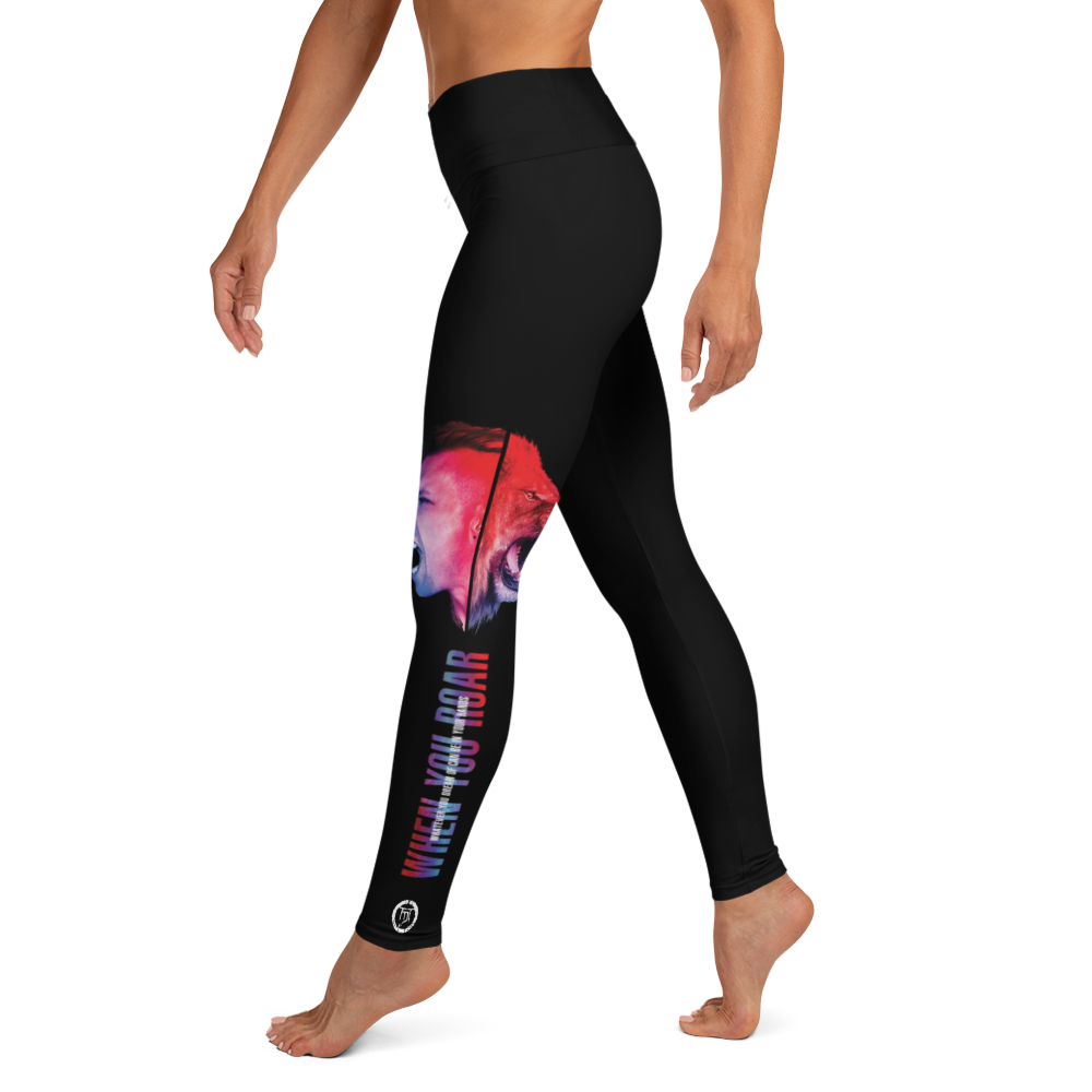 Leggings - When You Roar, schwarz