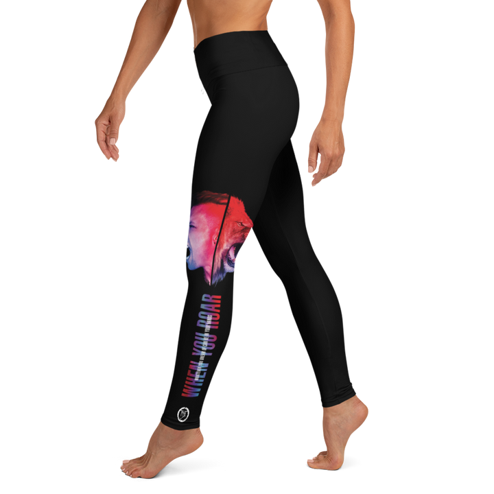 Leggings - When You Roar, schwarz