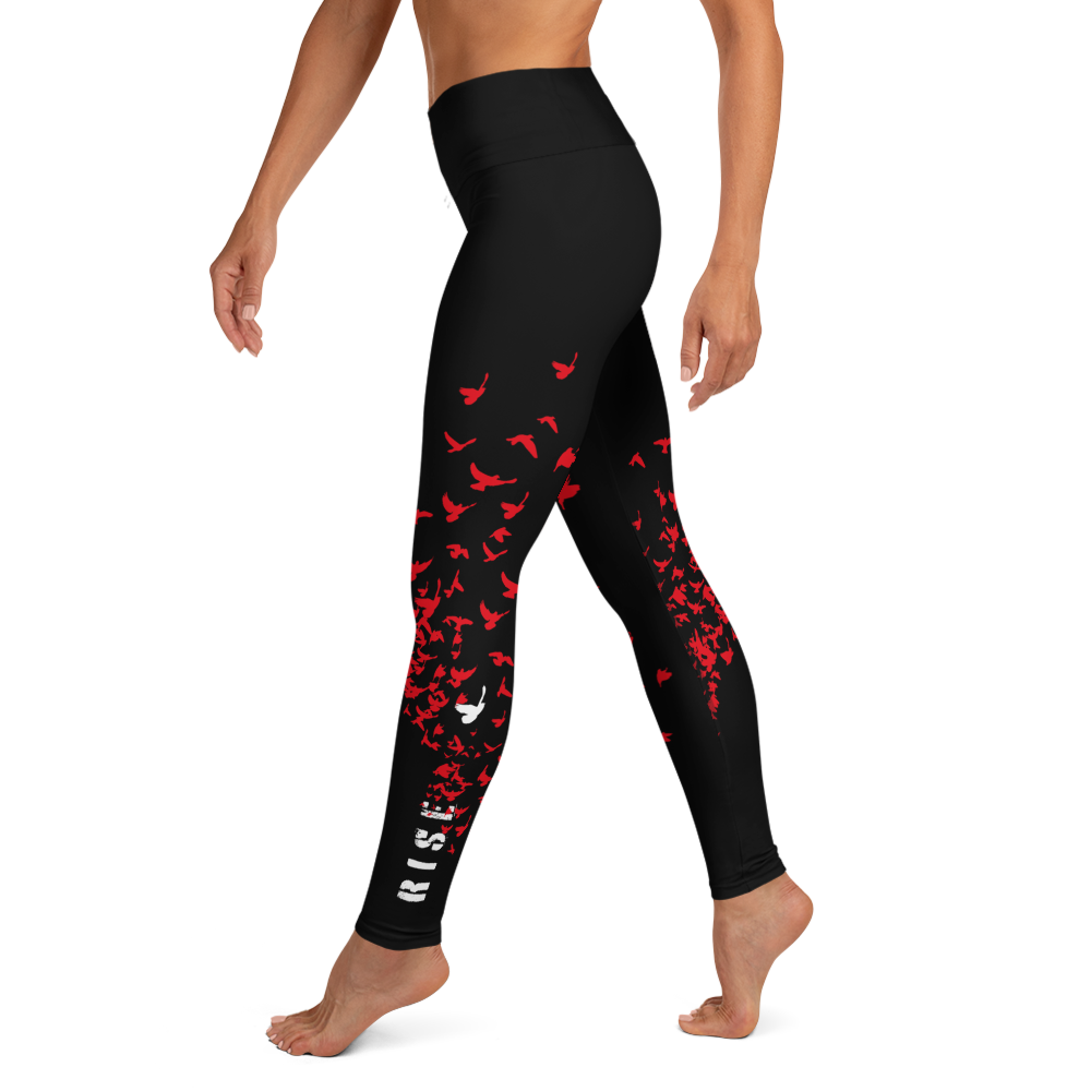 Leggings - Rise, Red Raven