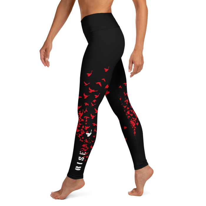Leggings - Rise, Red Raven
