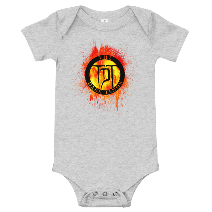 Short Sleeve Baby Onesie - Volcanoes Crest