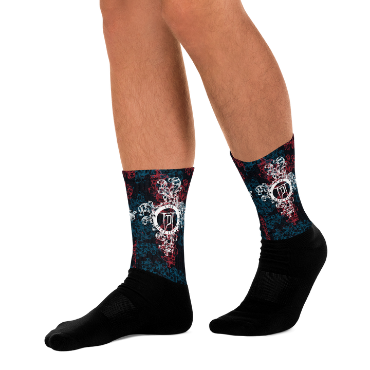 Socks - Coat of Arms Floral