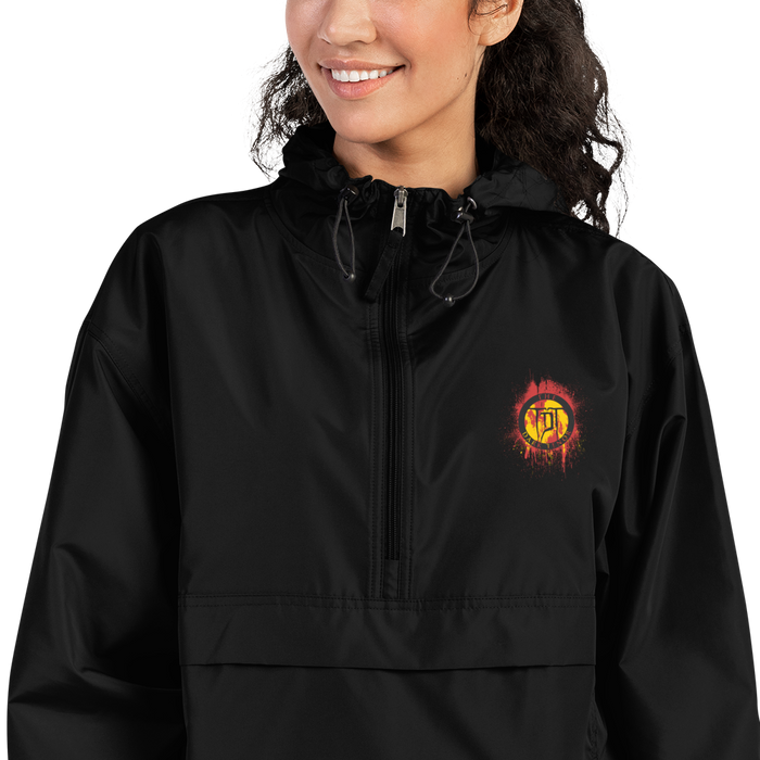 Rain Jacket Women - Embroidered Volcanoes Crest