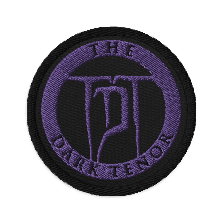 Broderet patch - Coat of Arms Violet
