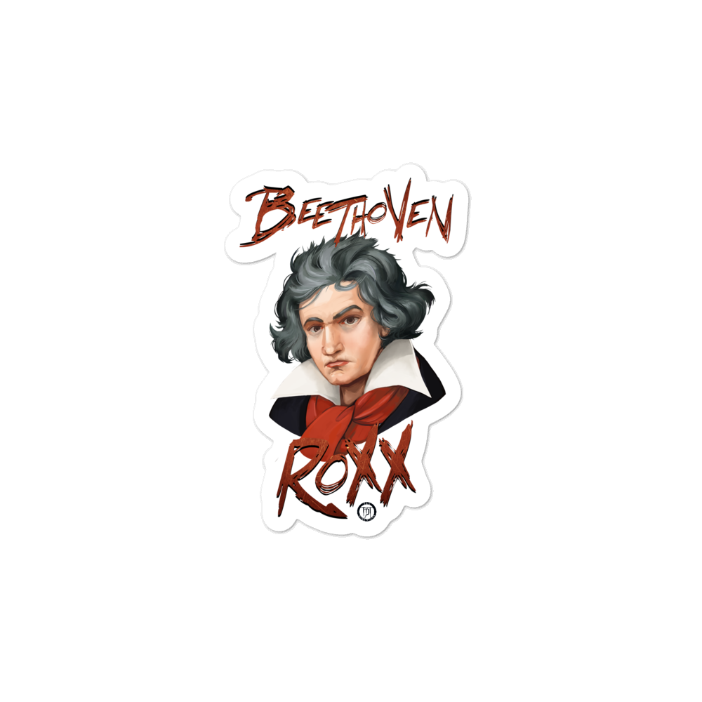 Aufkleber - Beethoven RoXX