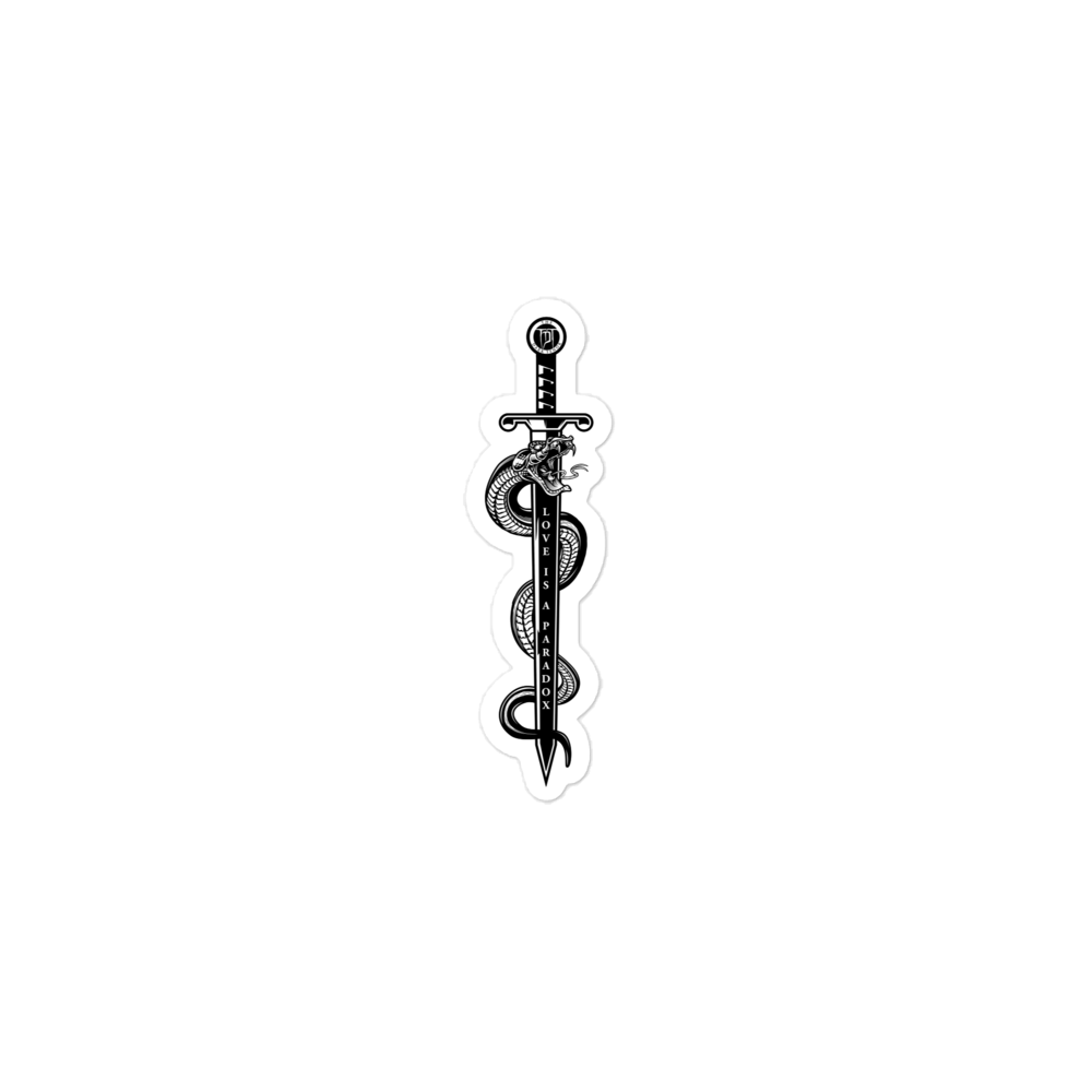 Sticker - Paradox, Snake & Sword