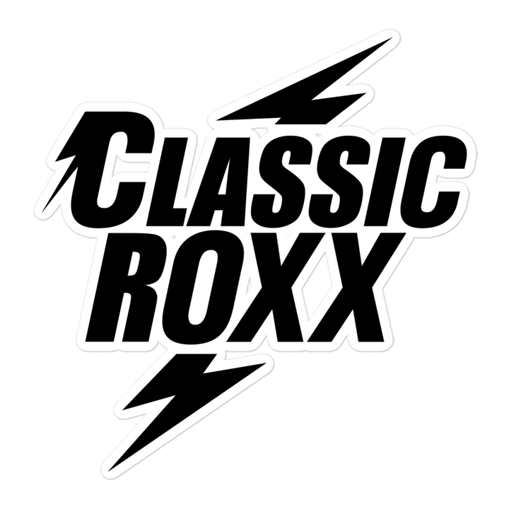 Klistermærke - Klassisk RoXX logo, sort
