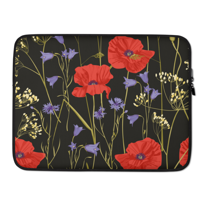 Laptop Bag - Poppies