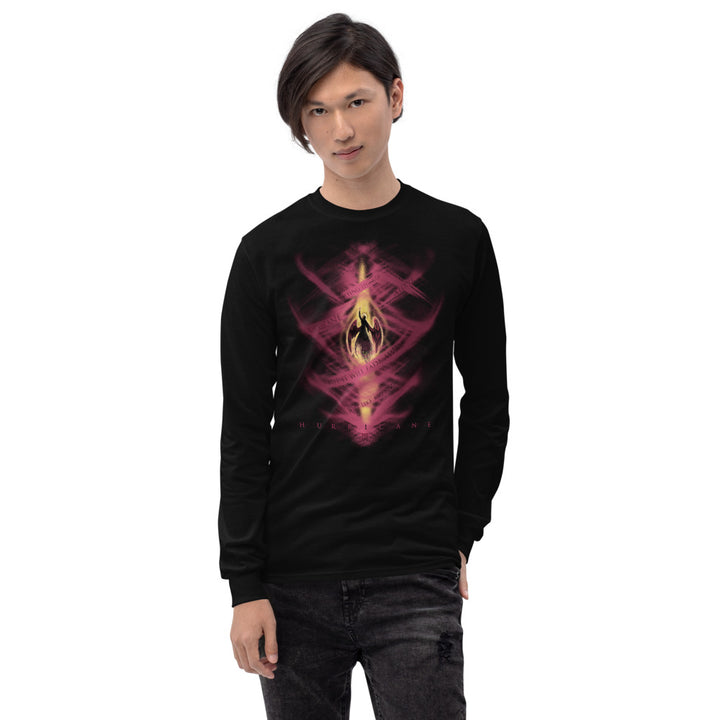 Langarmshirt Herren - Hurricane mit Lyrics