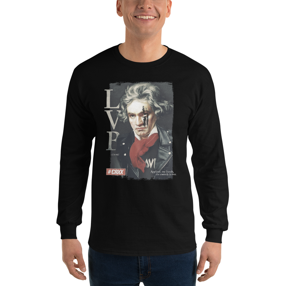 Langærmet skjorte herre - Beethoven Rocker