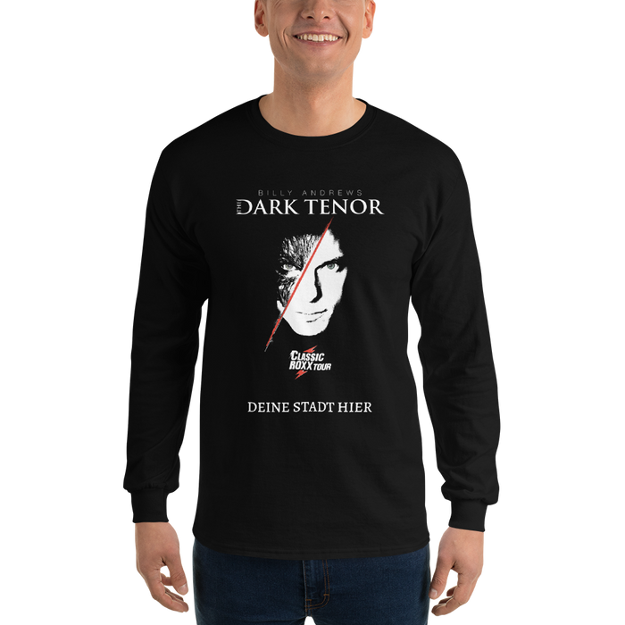 Long Sleeve Shirt Men - Customizable City, Classic RoXX Tour