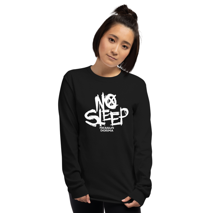 Langarmshirt Damen - No Sleep (Nessun Dorma)