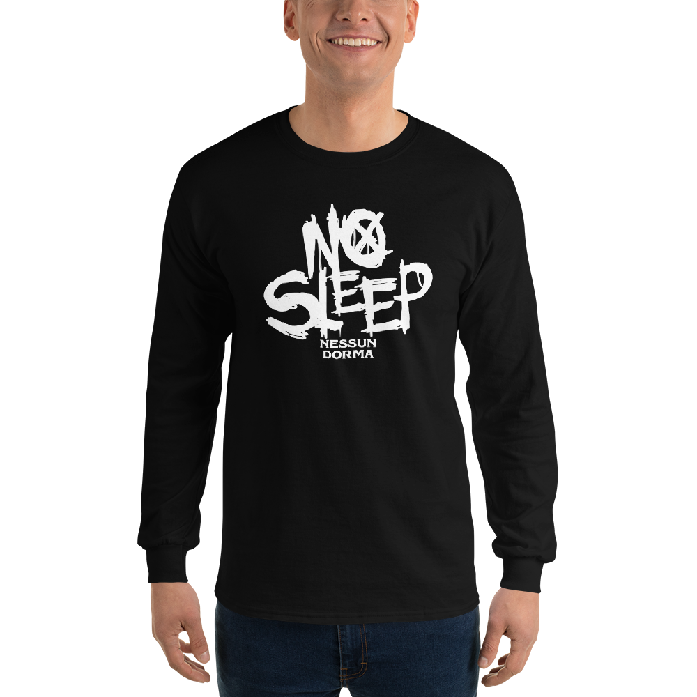 Langarmshirt Herren - No Sleep (Nessun Dorma)
