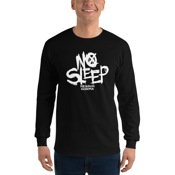 Langarmshirt Herren - No Sleep (Nessun Dorma)