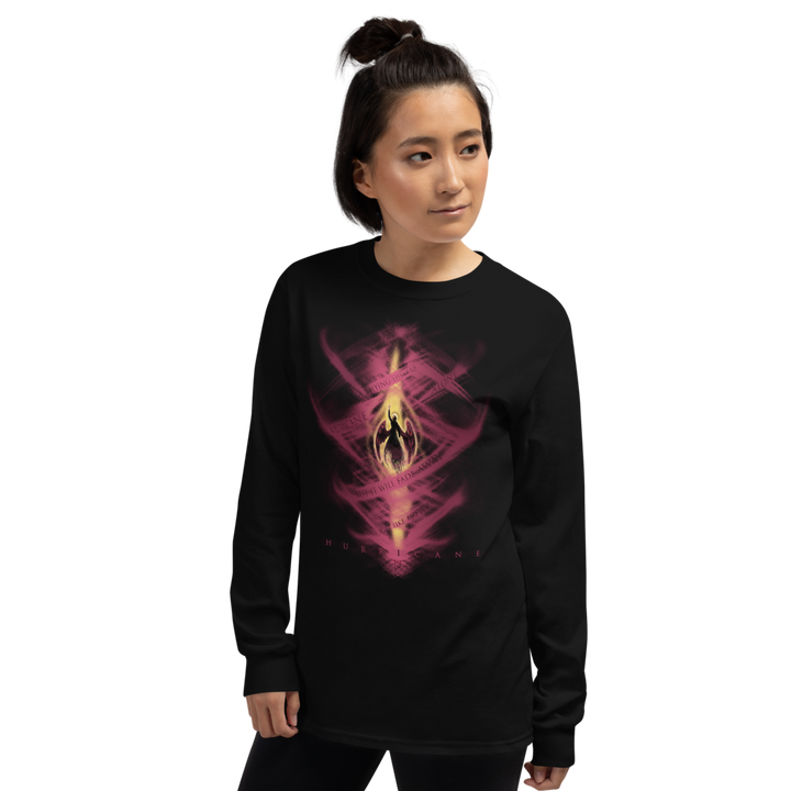 Langarmshirt Damen - Hurricane mit Lyrics