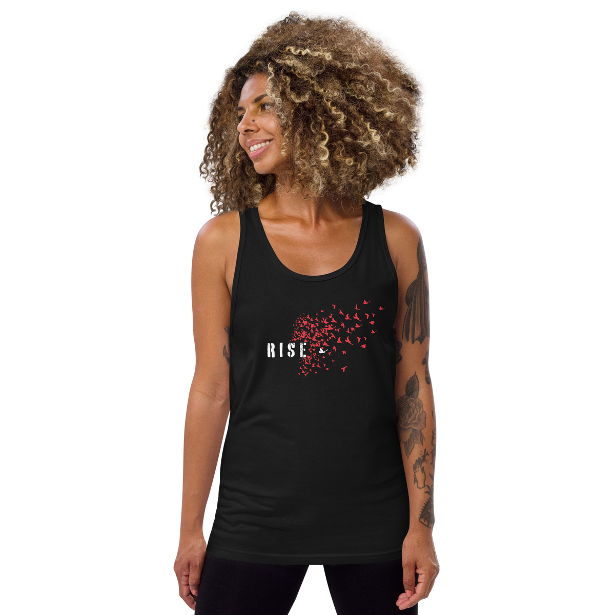 Tank-Top Damen - Rise, Red Raven