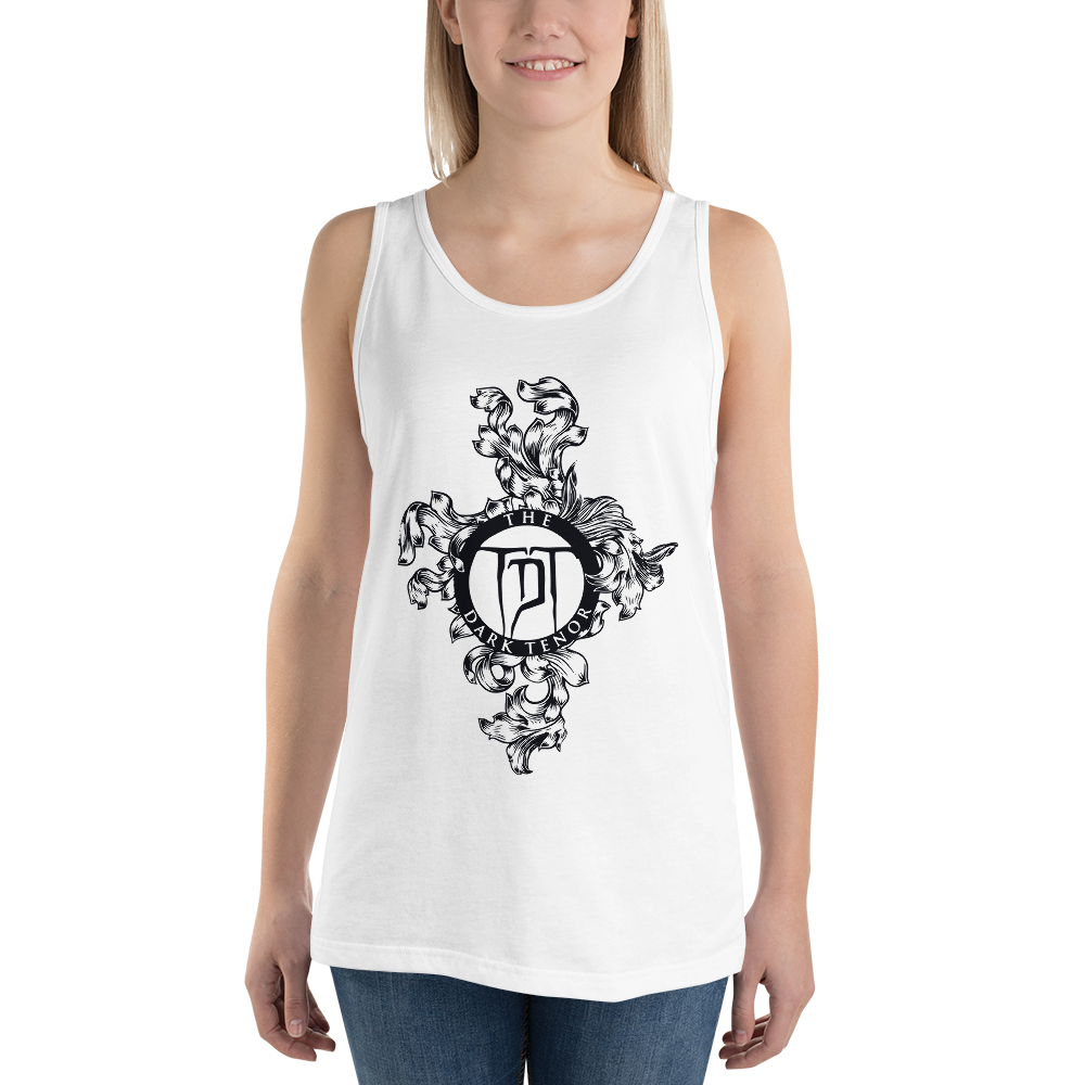 Tanktop kvinder - våbenskjold blomstret