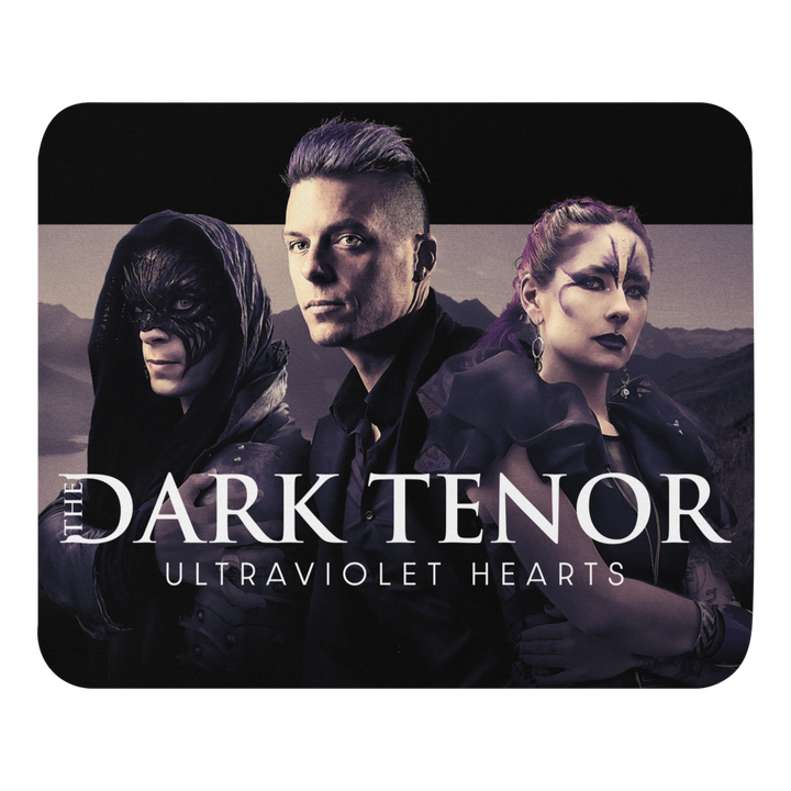 Mouse Pad - Ultraviolet Hearts