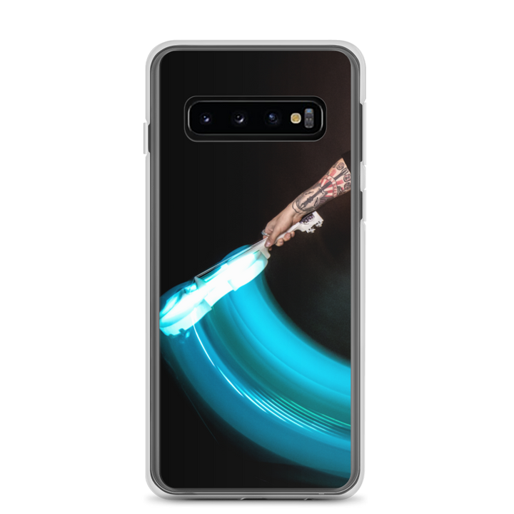 Samsung Handyhülle - LED Geige, blau