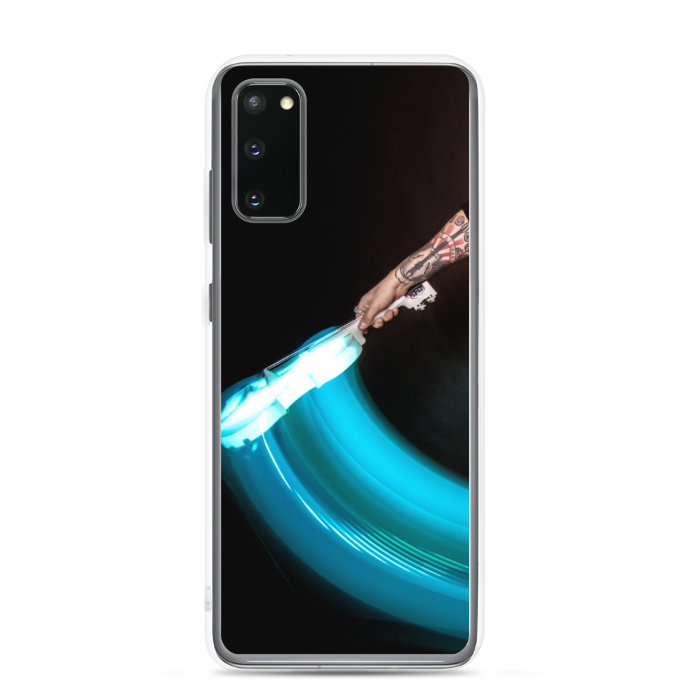 Samsung Handyhülle - LED Geige, blau