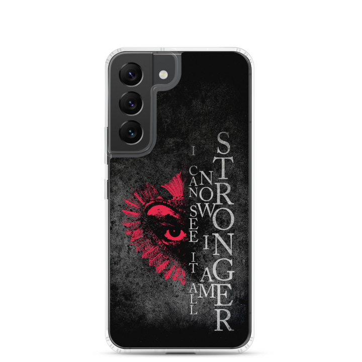 Samsung telefon cover - Now I Am Stronger, Darker Hearts