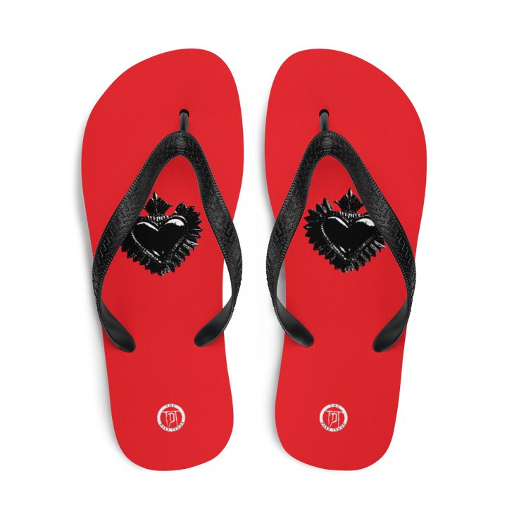 Flip Flops - Darker Hearts