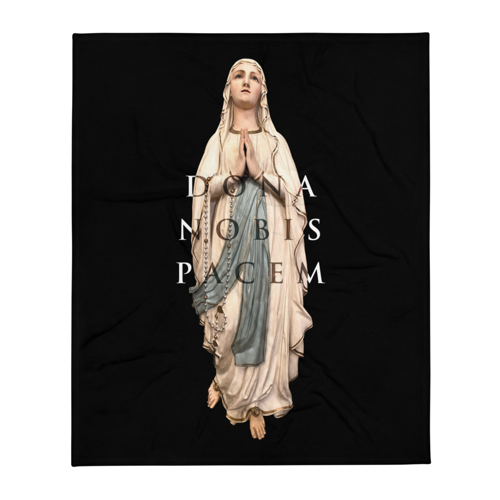 Tæppe - Dona Nobis Pacem, Ultraviolet Hearts, sort