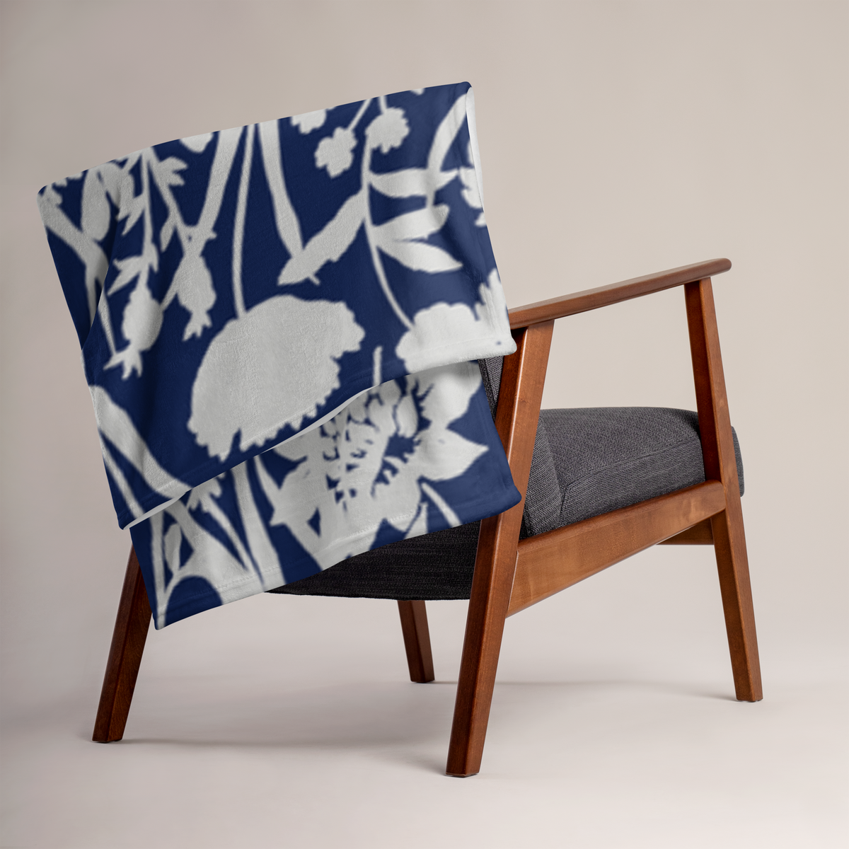 Decke - Blaue Blume