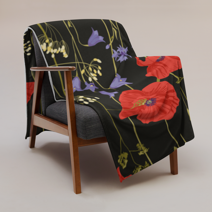 Blanket - Poppies