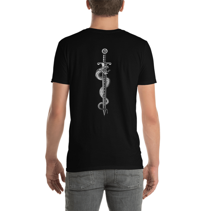 T-shirt til mænd - Paradox, Snake & Sword