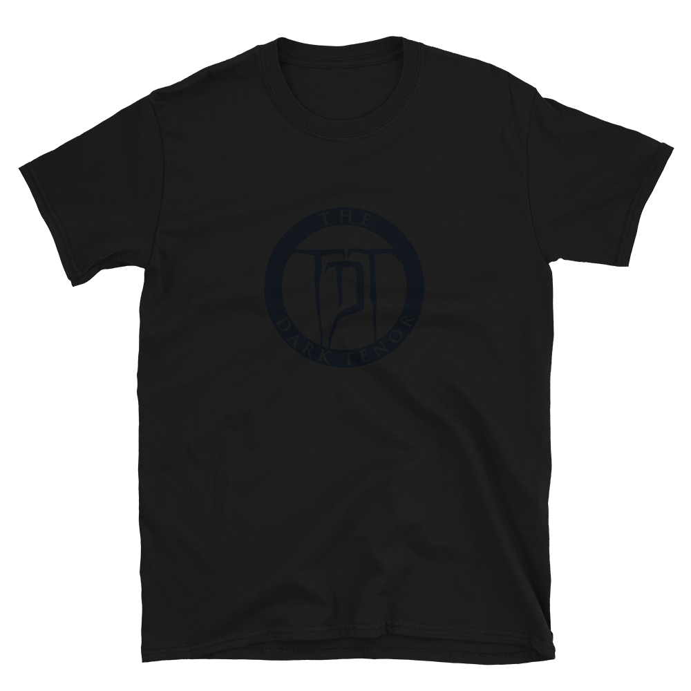 T-Shirt Herren - Wappen, black on black