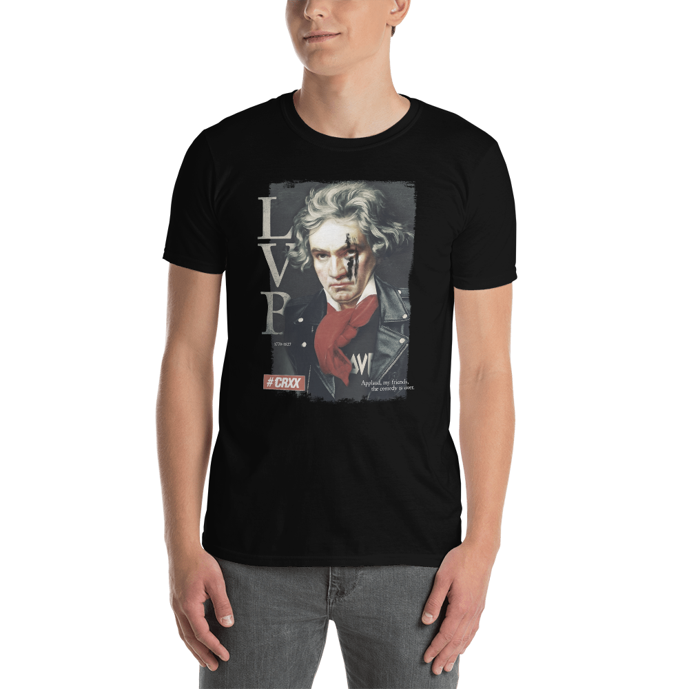 Men's T-Shirt - Beethoven Rocker