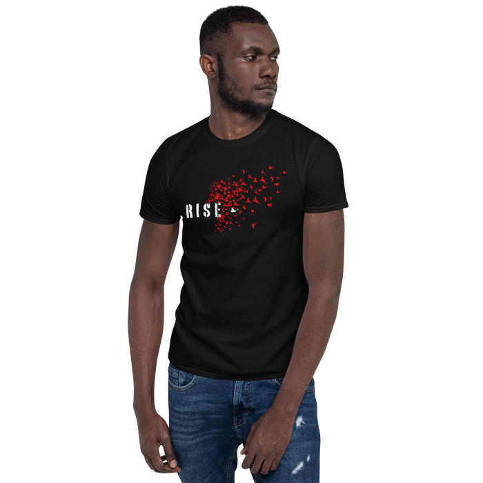 T-Shirt Herren - Rise, Red Raven
