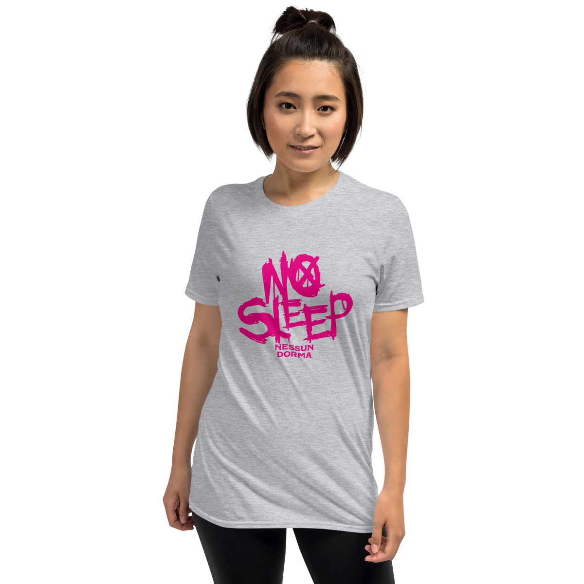 T-shirt kvinder - No Sleep (Nessun Dorma), pink