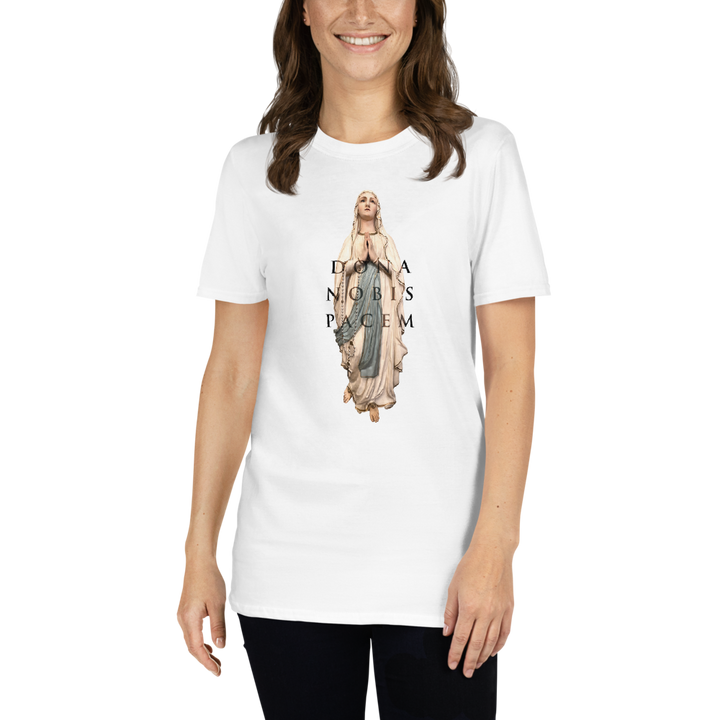 T-Shirt Damen - Dona Nobis Pacem, Ultraviolet Hearts, weiß
